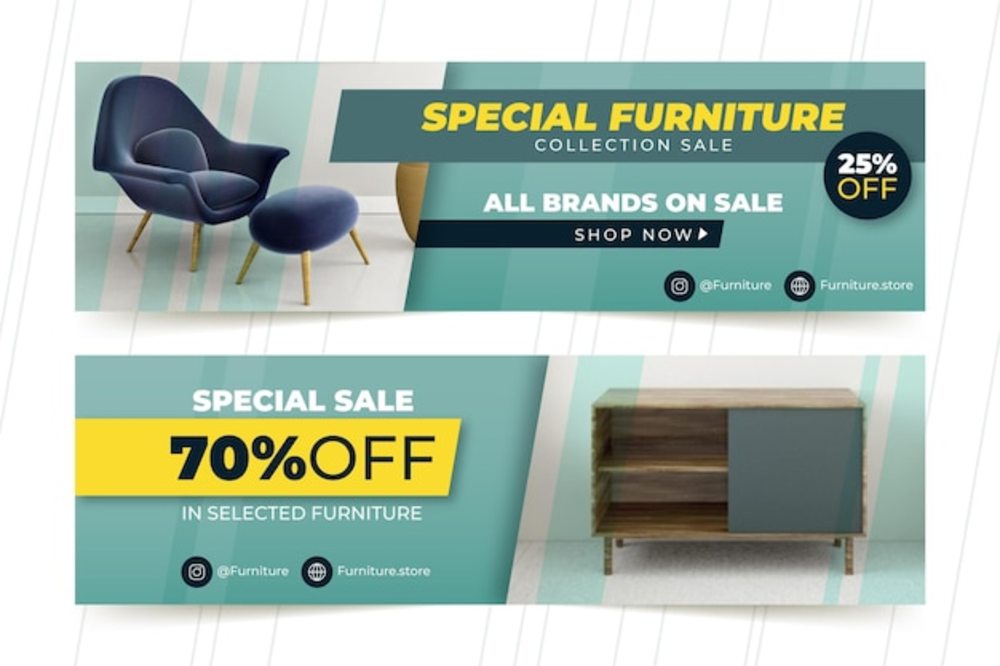 家具之美，觸手可及——帶照片的家具銷售橫幅如何提升零售體驗(yàn)